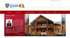 Desktop Screenshot of primaria-ipotesti.ro